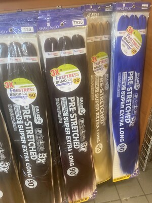 Freetress Braid 301 Pre-Stretched Super Long 90