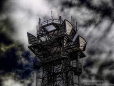 AT&T Long Lines Bell System Telephone Tower Florence South Carolina Photograph