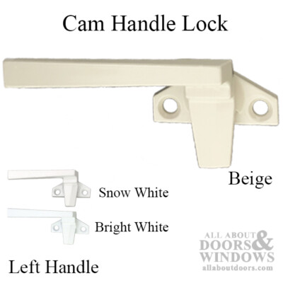 Hopper Style Handle Cam Handle for Hopper Window, Low Profile, Left Hand - Snow White | eBay