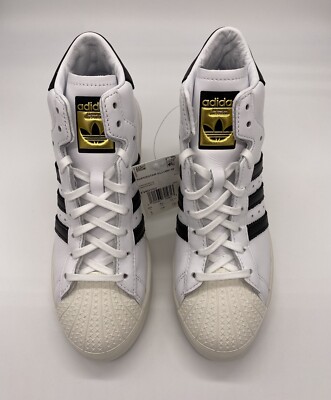 Adidas Women's Superstar Ellure Wedge Shoes Size 5 White