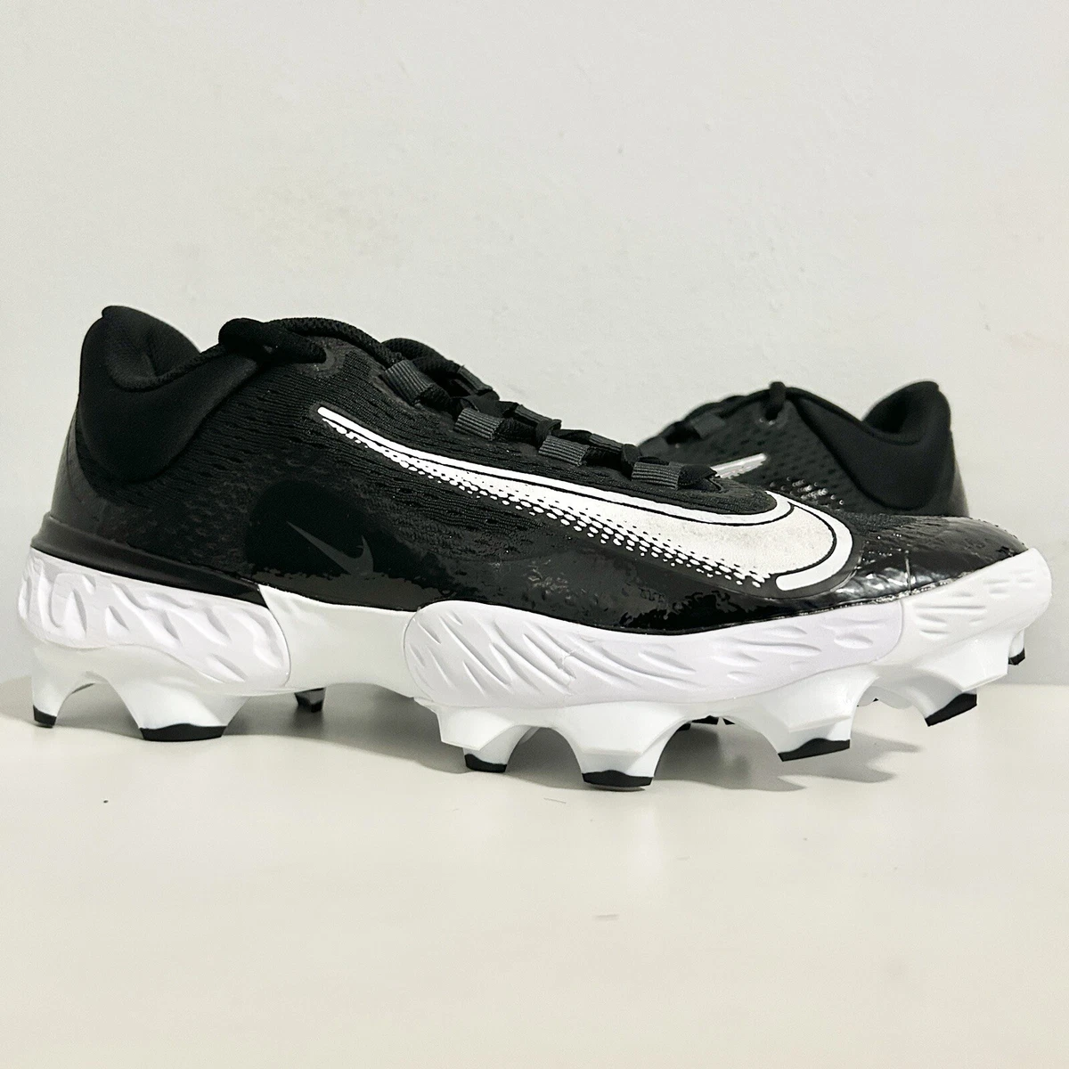 Nike Alpha Huarache Elite 4 Low MCS “Black White” Men