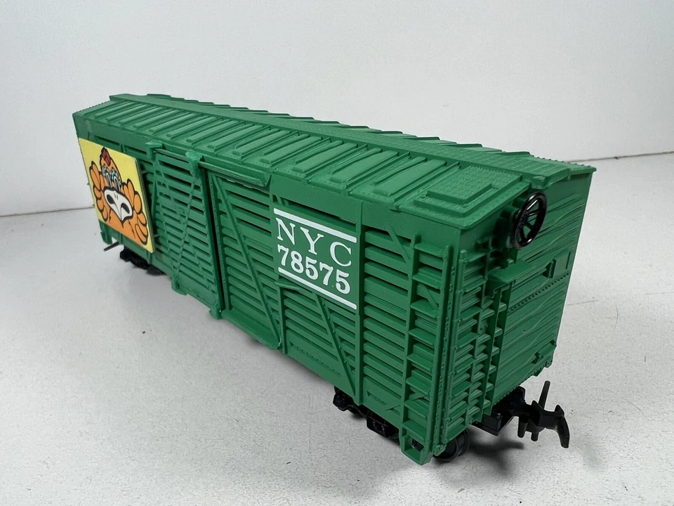 Lionel HO New York Central 40’ Stock Cattle Car NYC 78575 Freight Train Car 0164 - Image 4 of 4