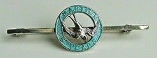 Hallmark Birmingham 1955 Martins Newsagent 5 Years Sterling Silver Brooch Bird