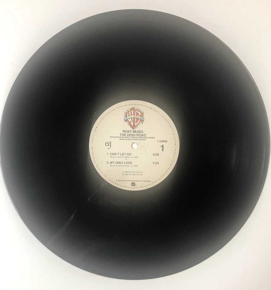 Musique Roxy Music Bryan Ferry - The High Road - Vinyl 12" Single EP (1983)  Foto 3 de 4