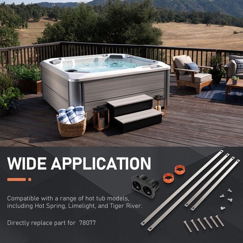 for Hot Spring, Limelight & Tiger River Heater 78077 Hot Tub Heater End Cap Kit - Picture 2 of 7