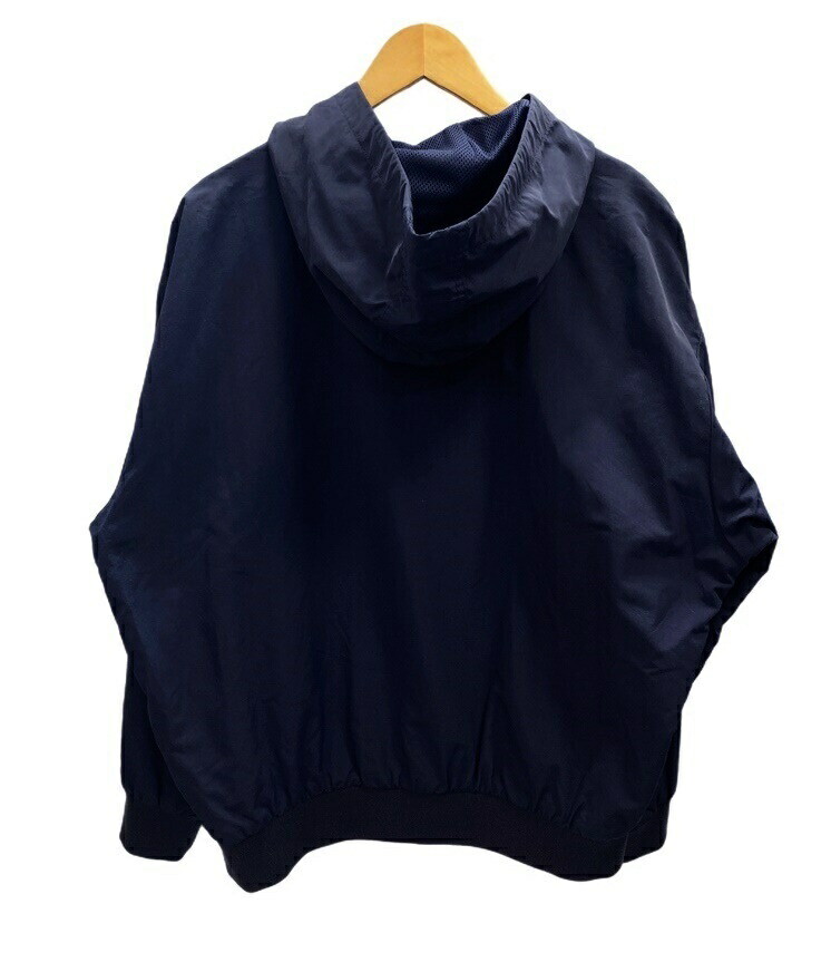 Japan Used Fashion] Used Supreme Appliqu Hooded Track Jacket Navy 