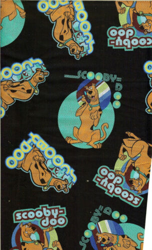 rare! SCOOBY DOO ON BLACK - BTFQ - 18"X22" - Picture 2 of 2