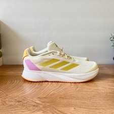 Adidas Duramo SL Ivory  Pink Running Shoes Women US Size 5