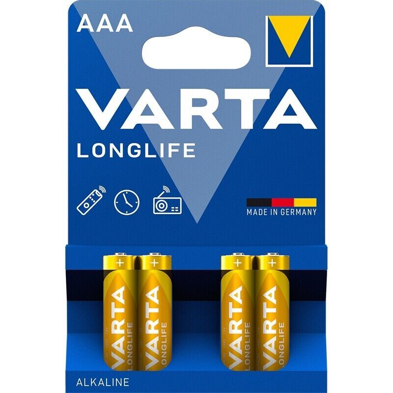 Thumbnail - Batterie Varta Longlife Aaa 44,50 Mm Radio, Fernbedienungen,