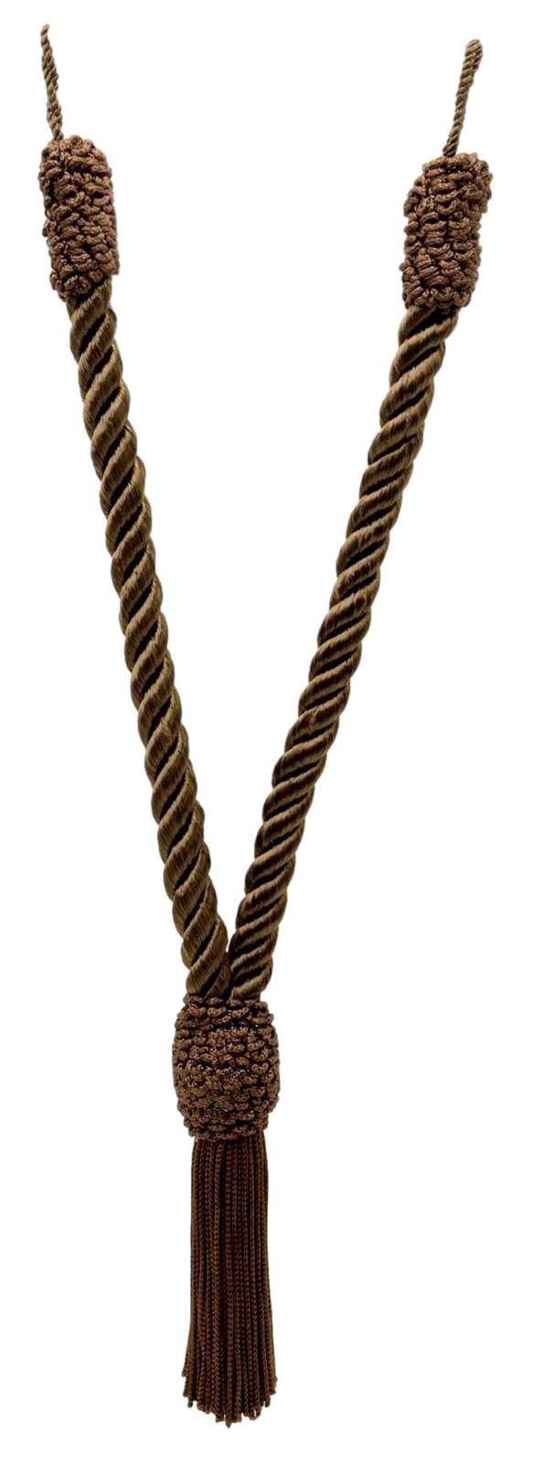 DÉCOPRO Tassel Tieback, Color# E29 - Espresso Brown [Sold Individually]