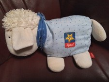 Sigikid Stofftier Kuscheltier Schaf Lamm "Blublublu" in Blau mit Halstuch Top