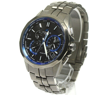 人気ブランドの新作 Manta Oceanus CASIO OCW-S2400-1AJF Men's Radio Powered Solar OCEANUS