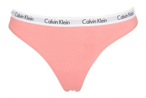 Packung mit 3 Tanga Slip Frauen Dame Tripack CK CALVIN KLEIN Artikel QD3587E THO - Bild 14 von 92