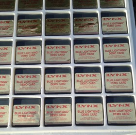 BLUE LIGHTNING Atari Lynx NEW DEALER DEMO CARTRIDGE