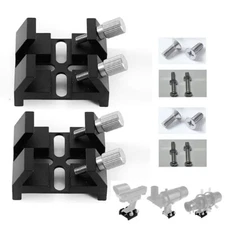 2Pack Universal Dovetail Base Telescope Mount for Finder Scope Laser Pointer