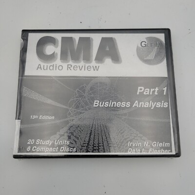 Gleim CMA Review - Part 1 - Business Analysis by Irvin N. Gleim; Dale L. Flesher