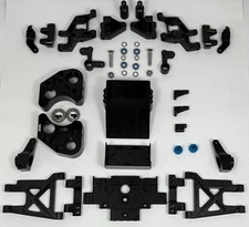 Dhawk Racing Aluminum Conversion Kit Black For Team Associated RC10 Classic Kit