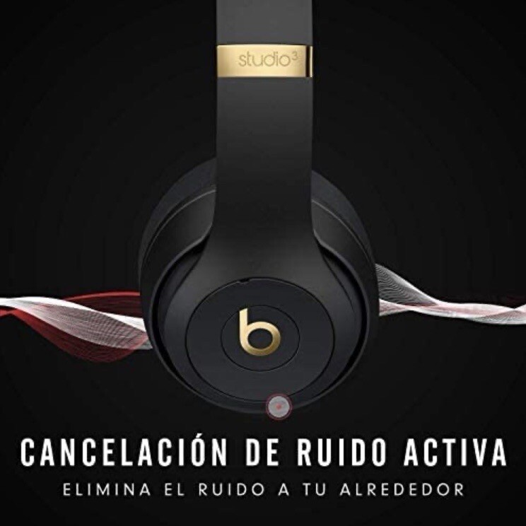 Midnight Black- Beats By Dr Dre Studio3 Wireless Headphones