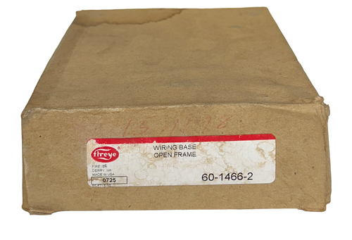 FIREYE TYPE 60-1466-2 / 6014662 FLAME MONITOR WIRING BASE OPEN FRAME OEM NSMP - Picture 2 of 2