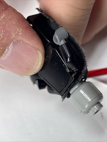 Lego Star Wars Darth Vader Minifigure 7263 Light Up Works (Small Crack)