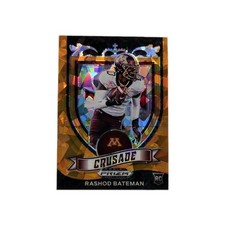 2021 Panini Prizm Draft Picks - Crusade Rashod Bateman #166 Orange Ice Prizm
