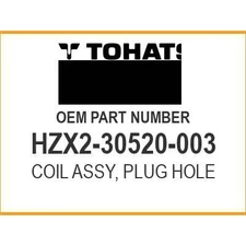 Tohatsu COIL ASSY, PLUG HOLE HZX2-30520-003 OEM NEW