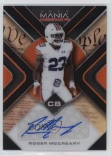 2022 Wild Card Mania American Football Triangle 13/15 Roger McCreary Auto 2b2