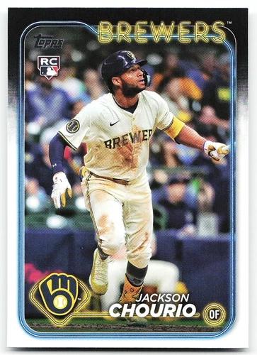 🔥 2024 Topps Update #US240 Jackson Chourio Rookie