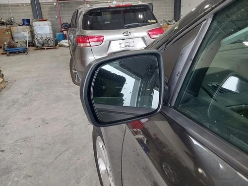 Driver Side View Mirror Power Black Textured Cap Fits 19-24 EDGE 2942104