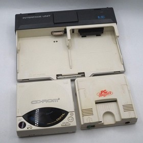 PC Engine INTERFACE UNIT IFU-30 CD-ROM&sup2; PC Engine W/SYSTEM CARD NEC Tested
