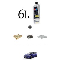 Hoffcar Set Service 3 Filter Und 6L ÖL FüR Ford Mondeo V 2.5 110Kw Von 2015