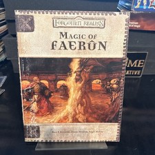 AD D MAGIC OF FAERUN Forgotten Realms Campaign Book 2001 Dungeons Dragons TPB
