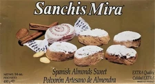 Sanchis Mira Spanish Almonds Sweet (Polvoron Artesano De Almendra) 14 oz