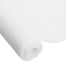 Artificial Grass Mat 19.7" x 19.7" White Realistic Fake Turf