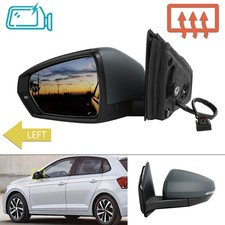 Spiegel Links für VW Polo AE1,AW1,BZ1 2017+ Außenspiegel elektrisch Blinker+Glas