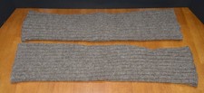 VTG Wool Leg Warmers MCM NEAR MINT THICK 20" Brown