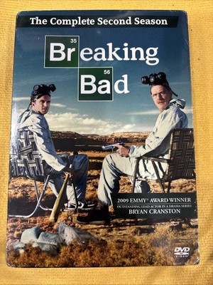 Breaking Bad: the Complete Second Season (DVD, 2009) New *Buy 4 Get 10 Free*