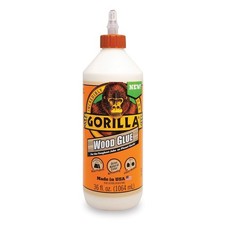 Gorilla Wood Glue, Natural Color, 36 Ounce Bottle Pack of 1 - 36