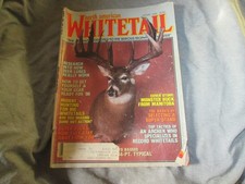 August 1986 North American Whitetail Magazine,Huge Bucks!