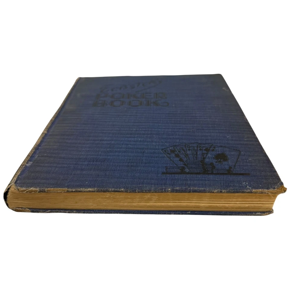 Webster's Poker Book Glorifying Americas Favorite Game 1925 Simon Schuster Foto 2 de 4