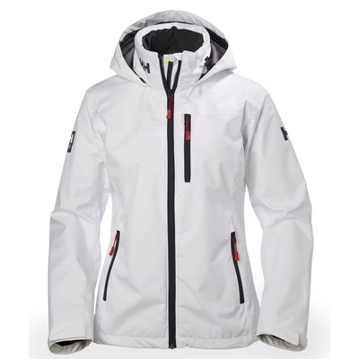 Jacken Universal Damen Helly Hansen Crew Hooded Jacket 33899001 Weiß