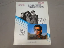 Vintage 1987 Ray Ban Sunglasses Price Catalog Store Copy Bausch & Lomb
