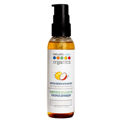 Nature'S Baby Gentle Cleansing Bath & Shower Oil Combination for Mom and Baby, F