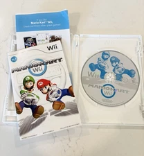 Mario Kart Wii (Nintendo Wii, 2008) Complete w/ Manual Tested & Works Great