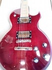Open Box  Electric Guitar Flame Maple Top Neck In Red Roasted Maple Fretboard — photo 4