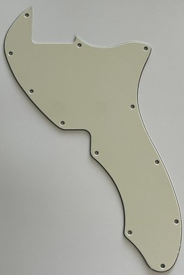 For Fit Fender Telecaster Thinline/Tele 69 Blank Guitar Pickguard Parchment