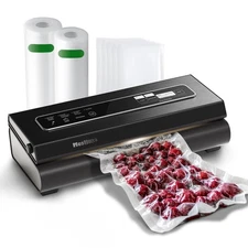 Vacuum Sealer Machine, 90Kpa Powerful 6-in-1 Precision Compact Vacuum Food Pr...