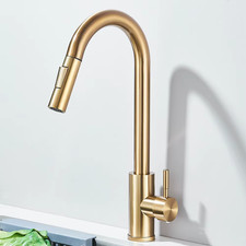 Pull down Kitchen Sink Faucet Pull Out Two Function Single Handle Hot and Cold