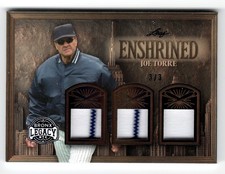 2025 Leaf A Bronx Legacy - Enshrined #E-9 Joe Torre Triple Mem /3