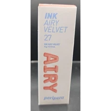 Peripera Lip Tint 27 Inside Peach Ink Airy Velvet Lightweight KBeauty